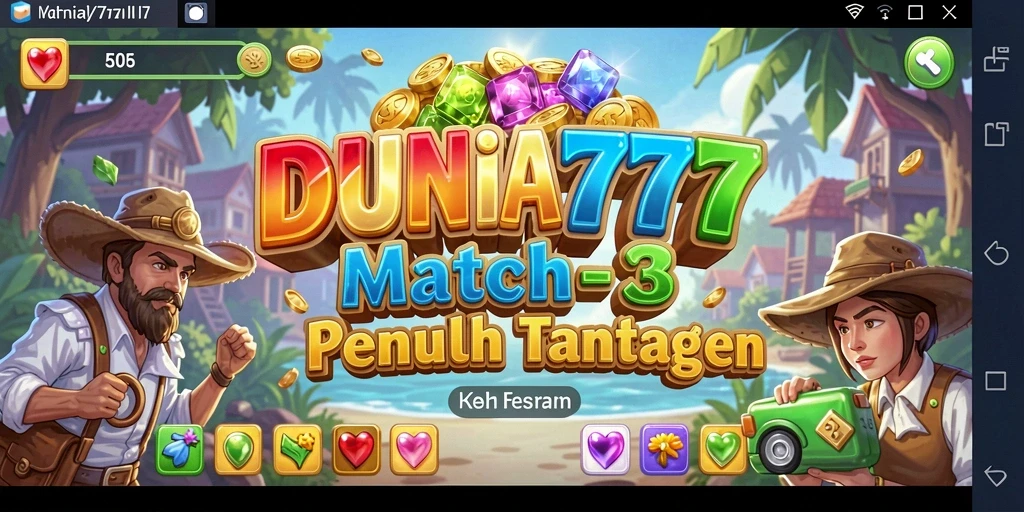 Tampilan gameplay seru dari DUNIA777 dengan grafis menawan.