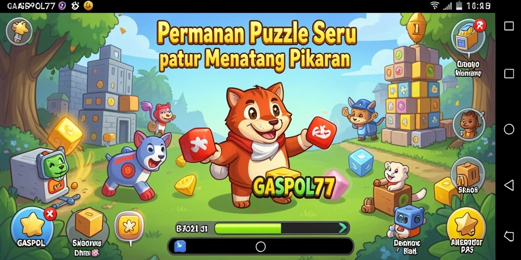 Tampilan gameplay GASPOL77 yang menarik dan penuh tantangan.