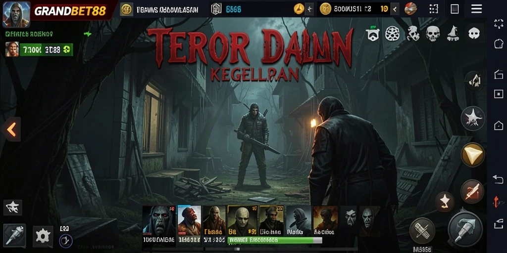 Gameplay menakutkan dengan suasana yang mencekam.