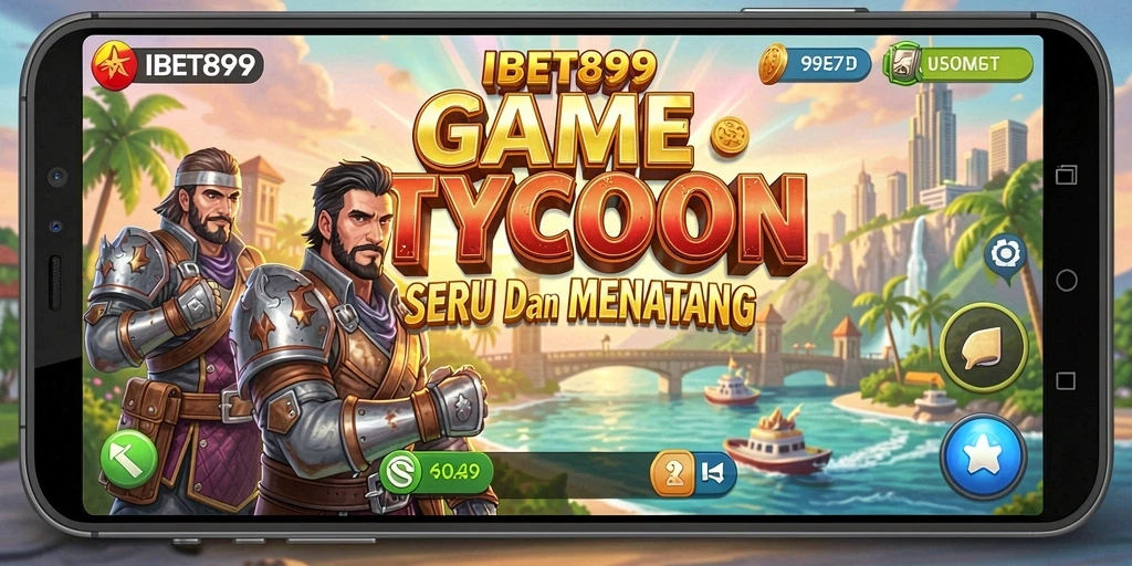 Screenshot permainan IBET899 menampilkan strategi Tycoon yang menarik.