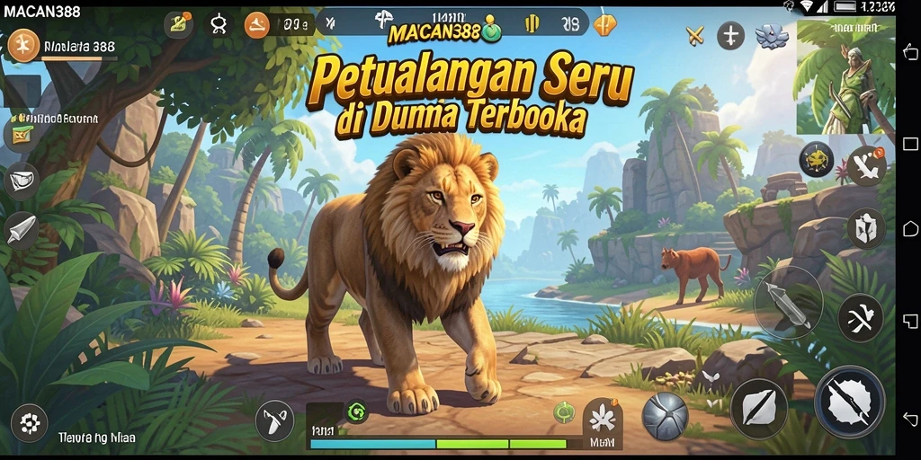 Tampak menariknya gameplay dalam dunia terbuka MACAN388.