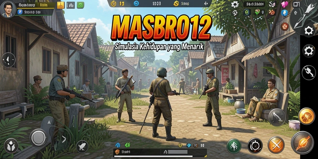 Gambaran gameplay yang mengasyikkan dan interaktif di MASBRO12.