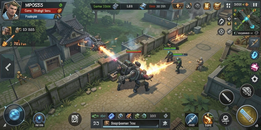 Screenshot gameplay MPO555 menampilkan aksi strategi yang mendebarkan.