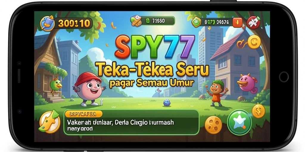 Tampilan menakjubkan dari gameplay Puzzle SPY77 yang menantang.