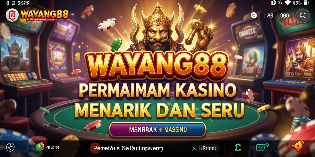Screenshot gameplay WAYANG88 menampilkan keseruan permainan Kasino.