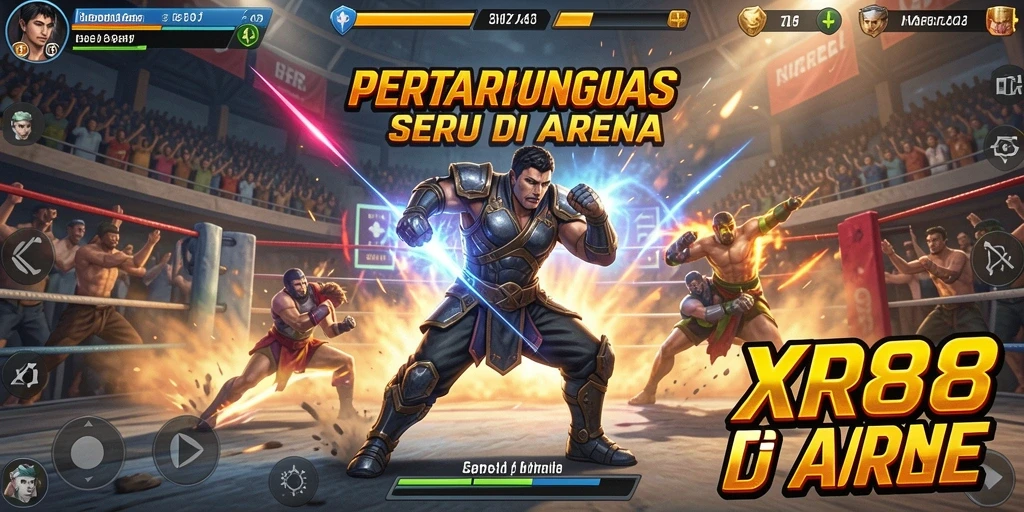 Tampilan gameplay XR88 yang menegangkan dan penuh aksi.